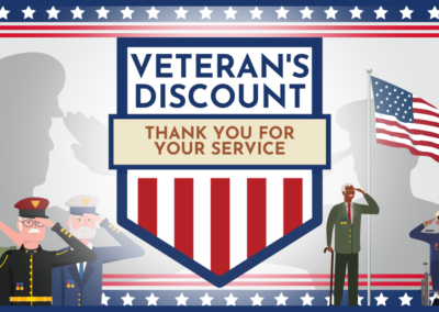 10% Veteran’s Discount