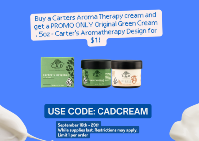 Carter’s Aromatherapy Design Cream B1G1