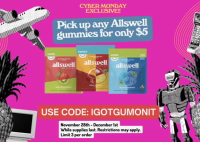 Cyber Monday: Allswell Gummies $5
