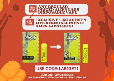 Alien Labs Vape Buy 1, Get 1