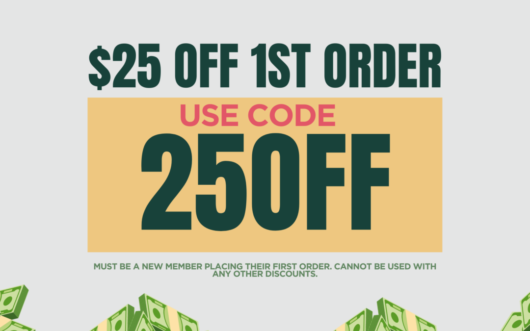 $25 off First Order