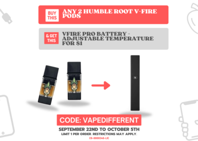 Humble Root vFire Pods + Battery