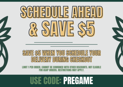 Schedule & Save $5