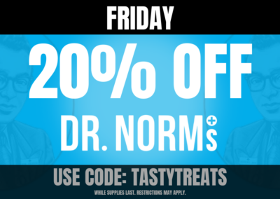 20% off Dr. Norm’s