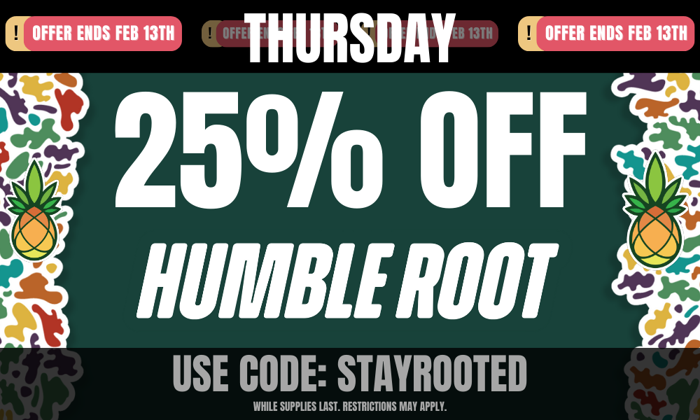 Thursday: 25% off Humble Root