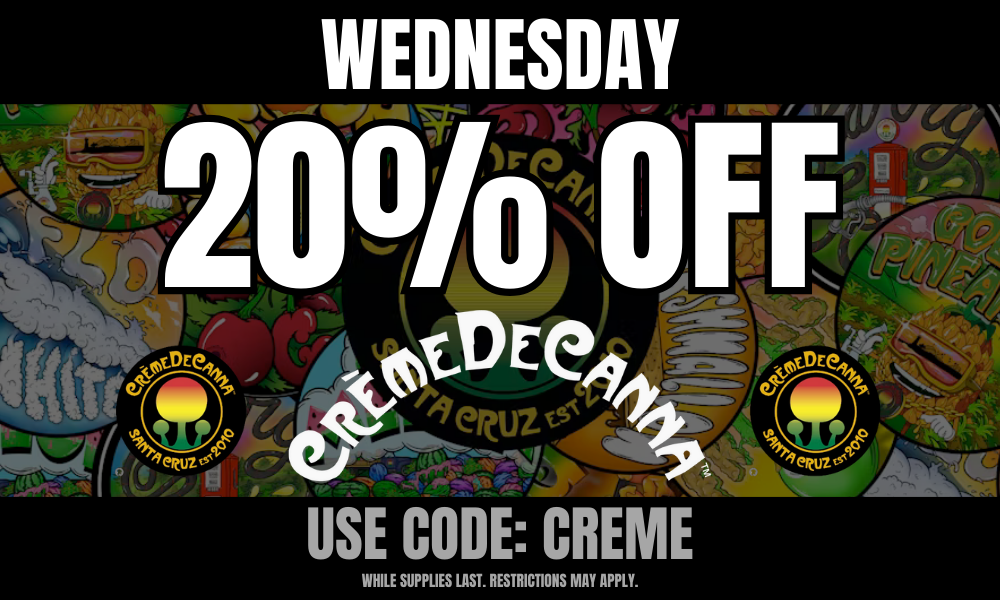 Wednesday: 20% off Creme de Canna picture