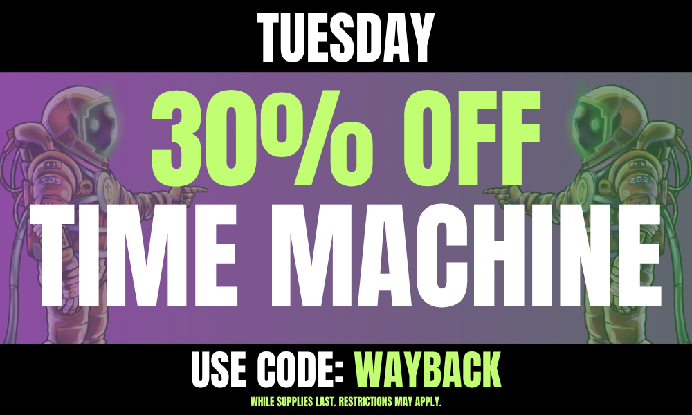 Tuesday: 30% off Time Machine picture
