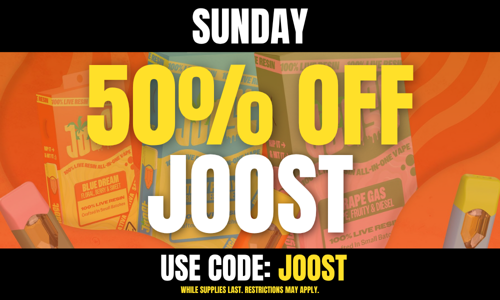 Sunday: 50% off Joost picture